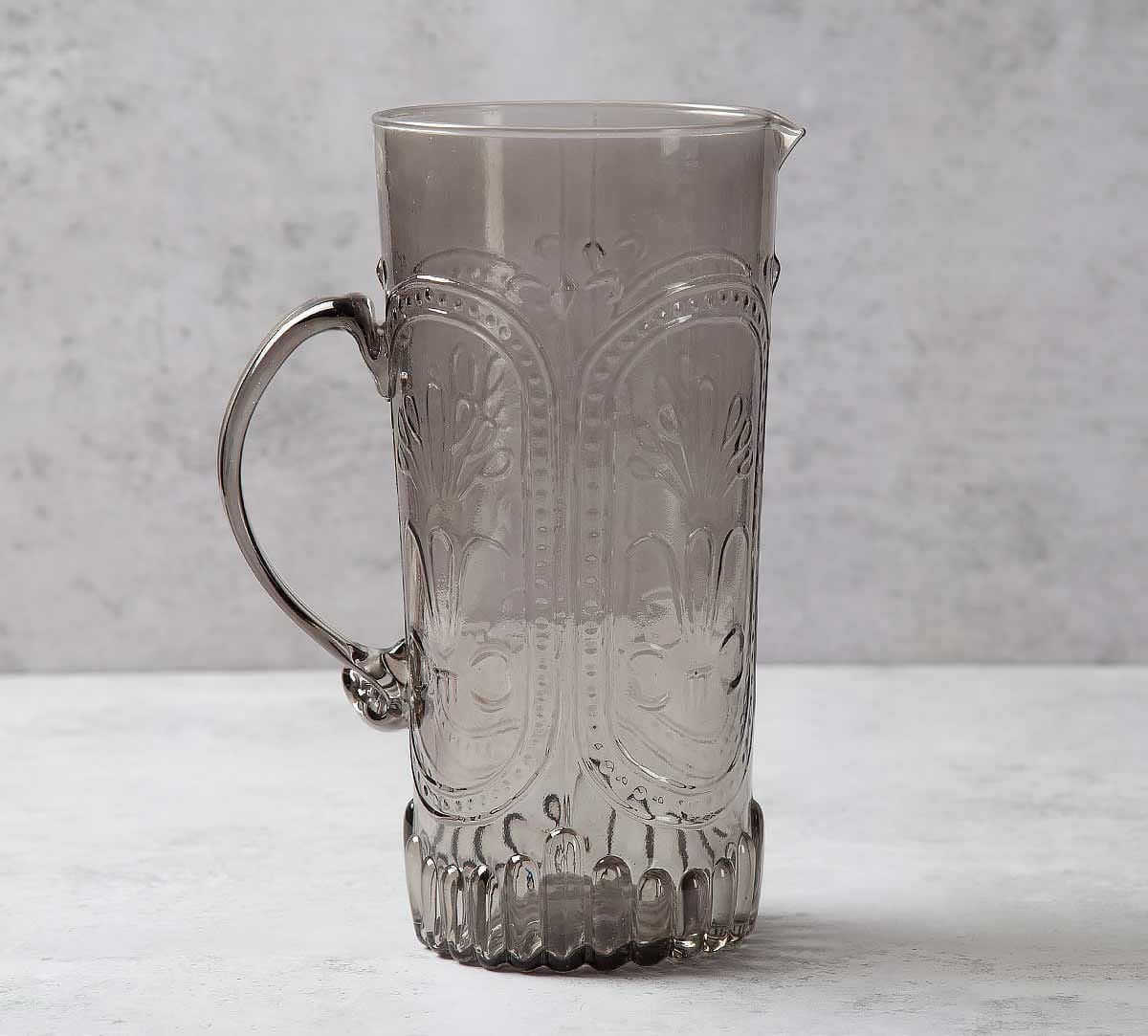 Smoked Glass Jug