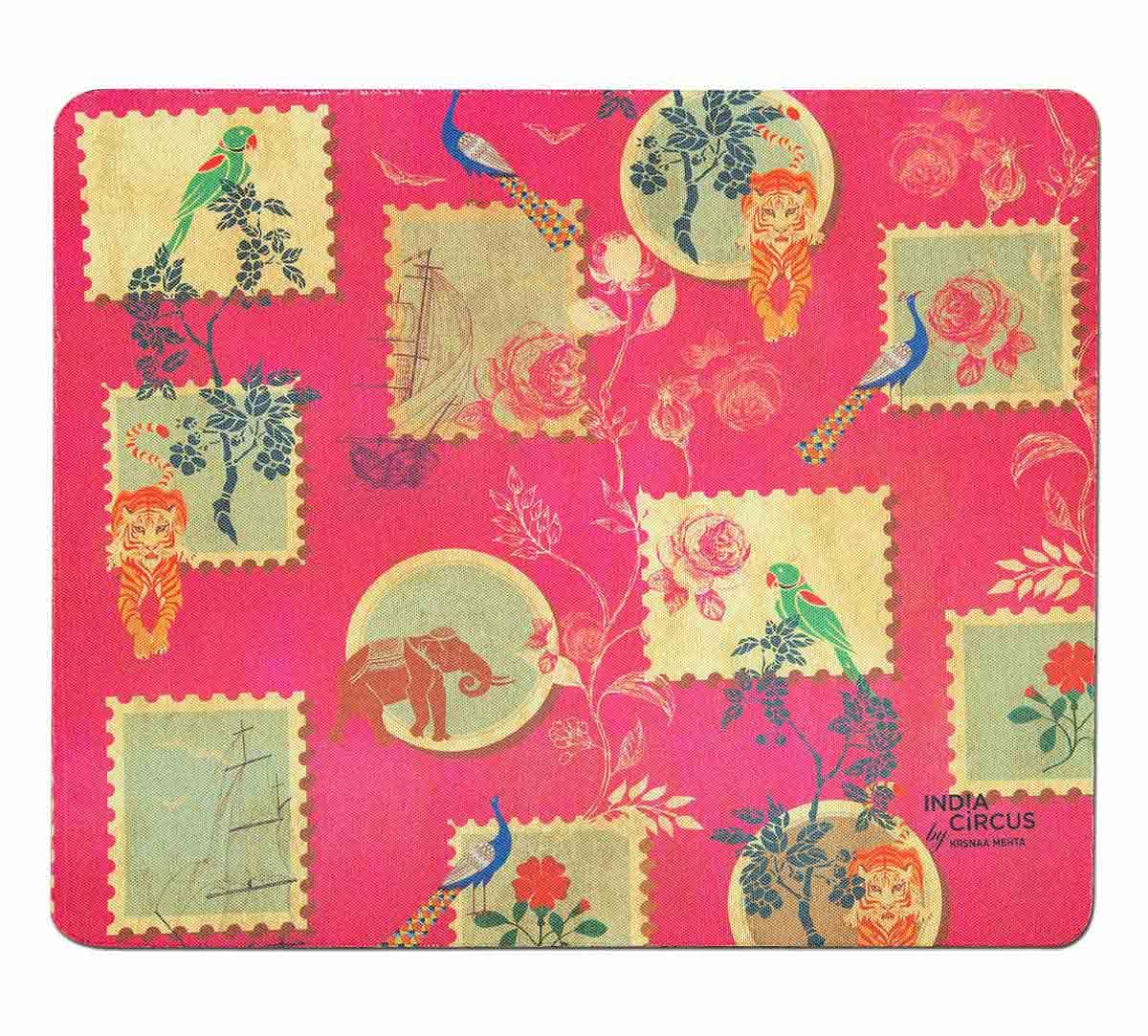 Wildlife Stamps Mouse Pad