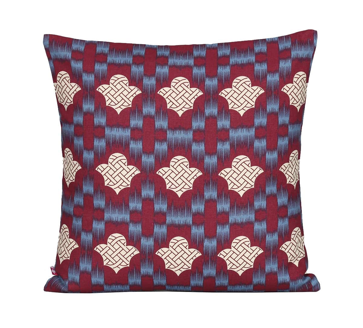 Wine Organised Ovule Cotton Cushion Cover