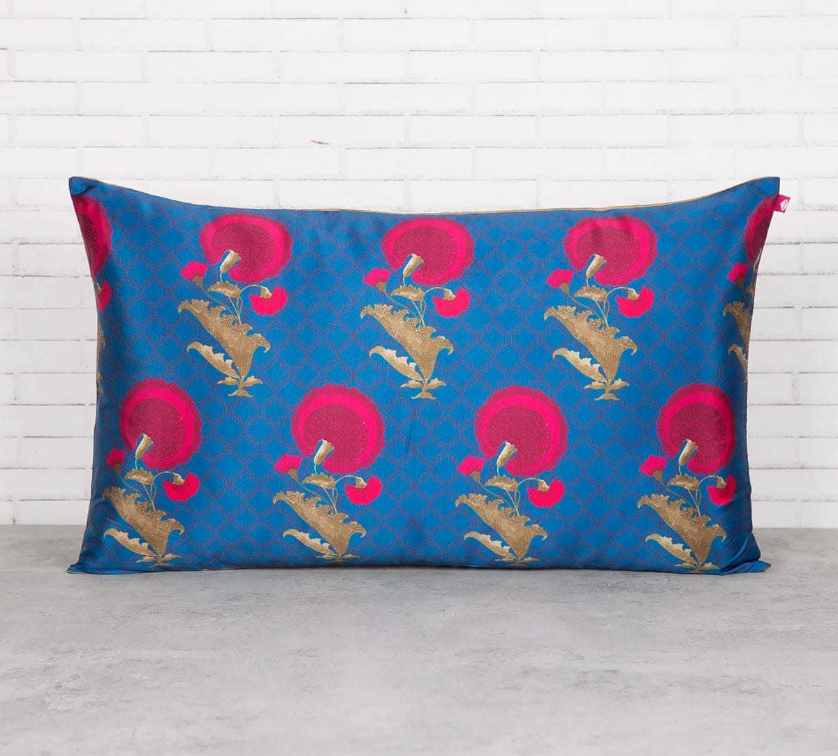 Yale Flower Regalia 20" x 12" Blended Taf Silk Cushion Cover