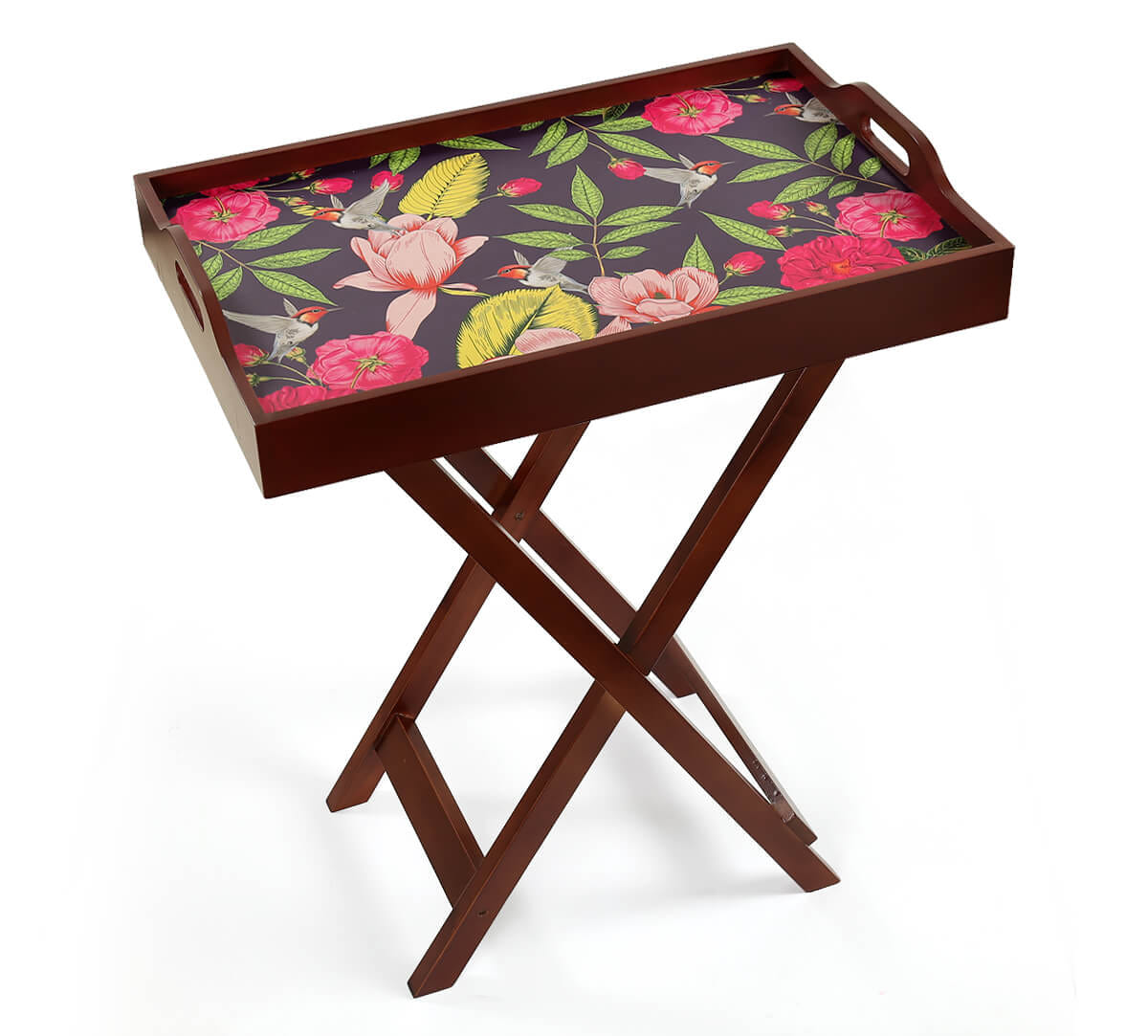 Warbled Verdure Tray Table