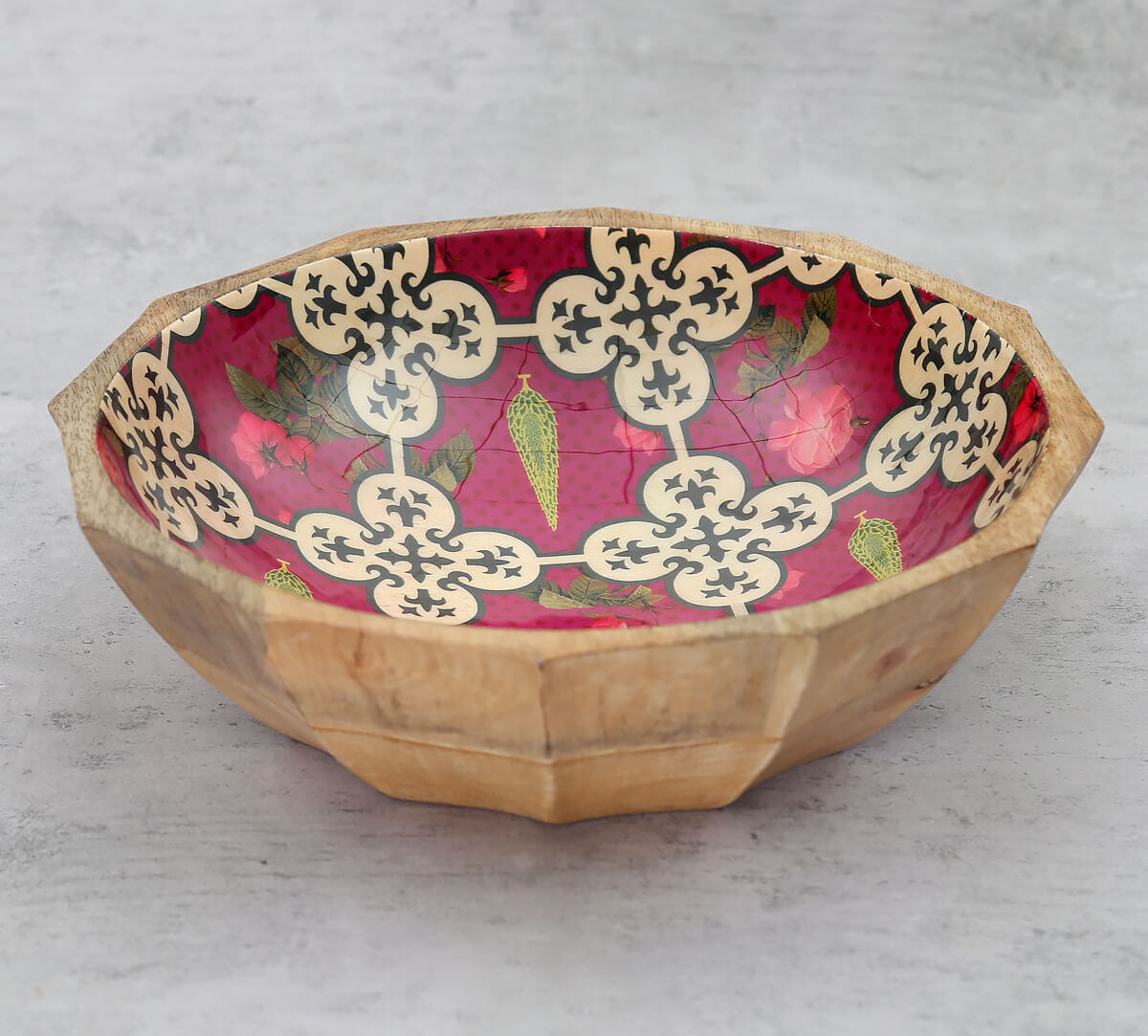 Clover's Knotty Play Big Wooden Bowl