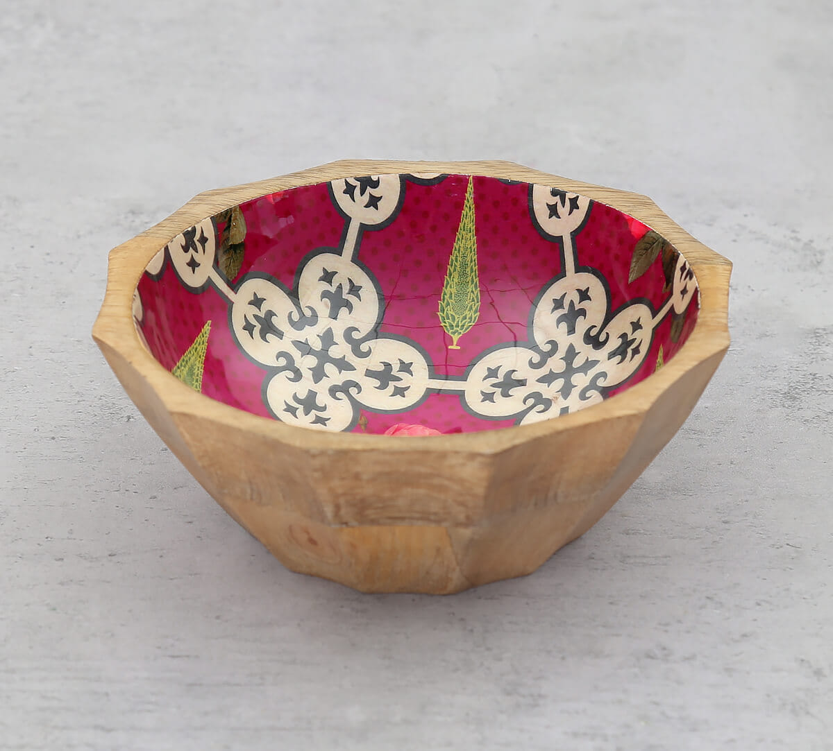Clover's Knotty Play Small Wooden Bowl