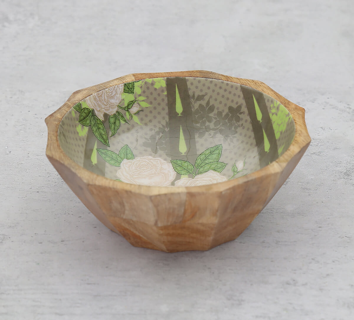 Rose Alba's Tenor Small Wooden Bowl