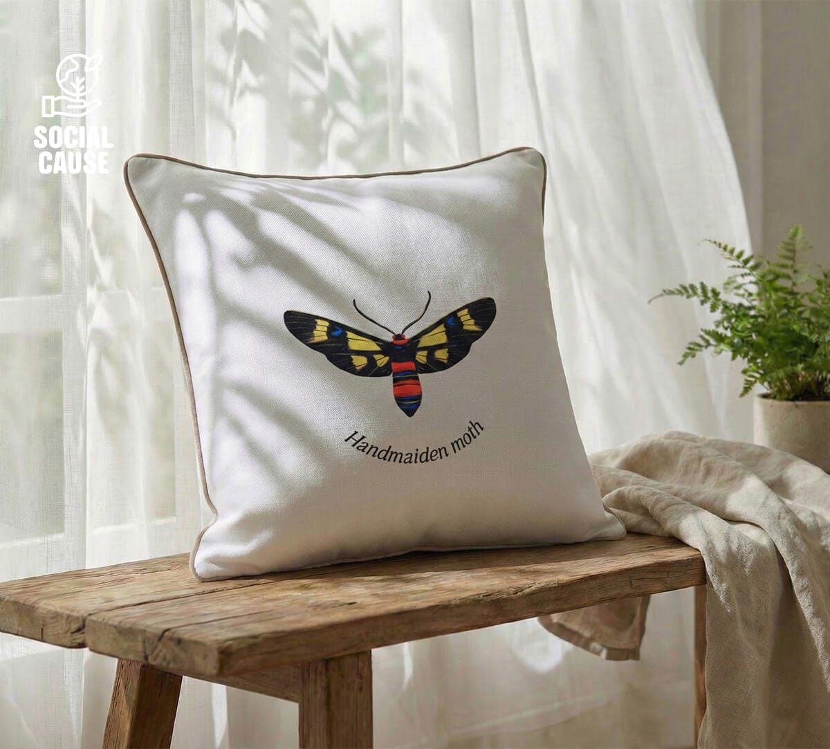 NGCPR Collection - Handmaiden Moth 16"x16" Cushion Covers
