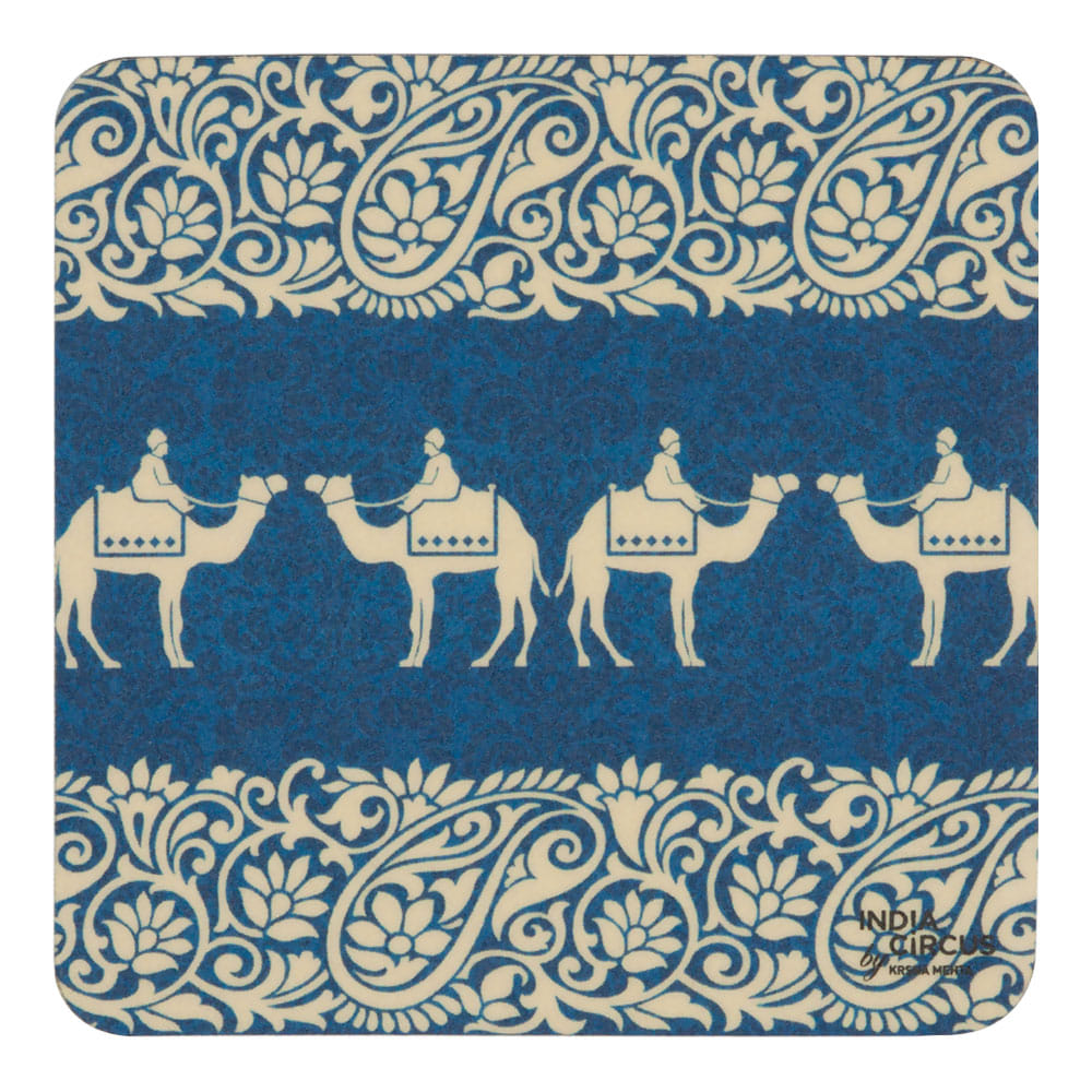 Sandy Illusions Rubber Coaster - (Set of 6)