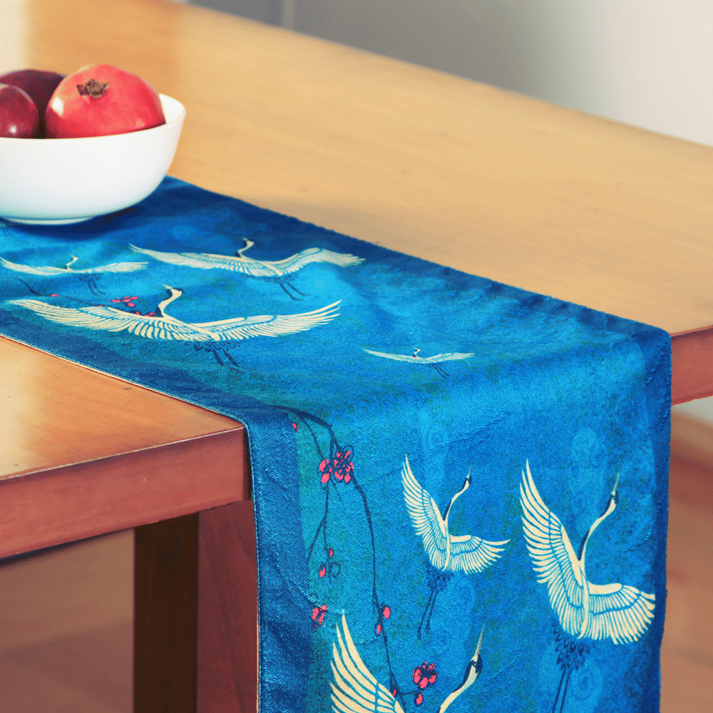Legend of the Cranes Table Runner