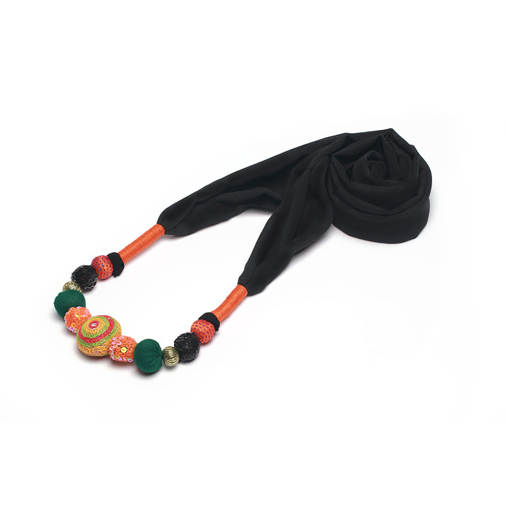 Midnight Beads Stole