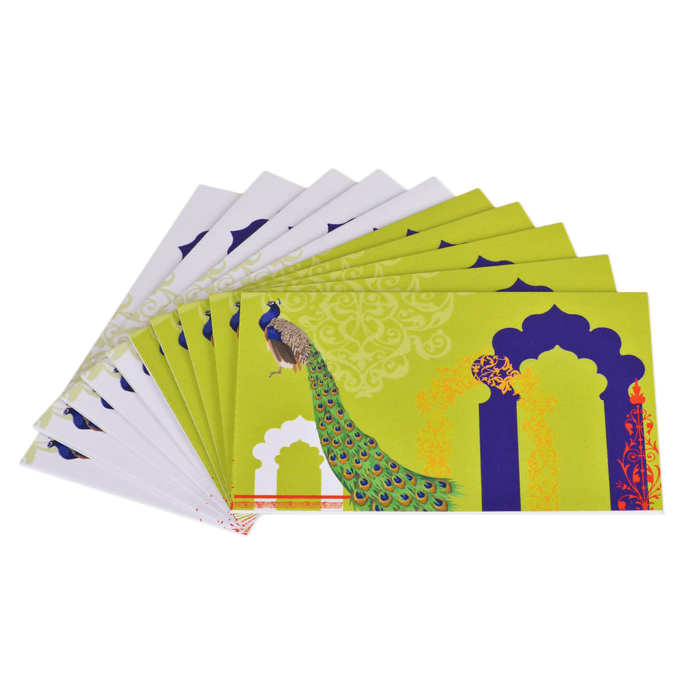 The Land Of The Peacocks Gift Card (Set of 10)