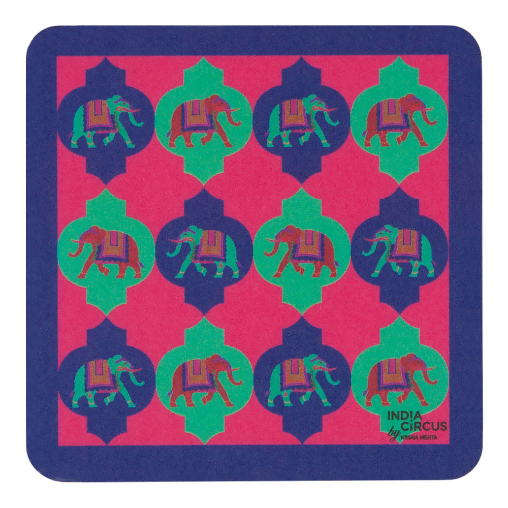 Tusker Treat Rubber Coaster - (Set of 6)