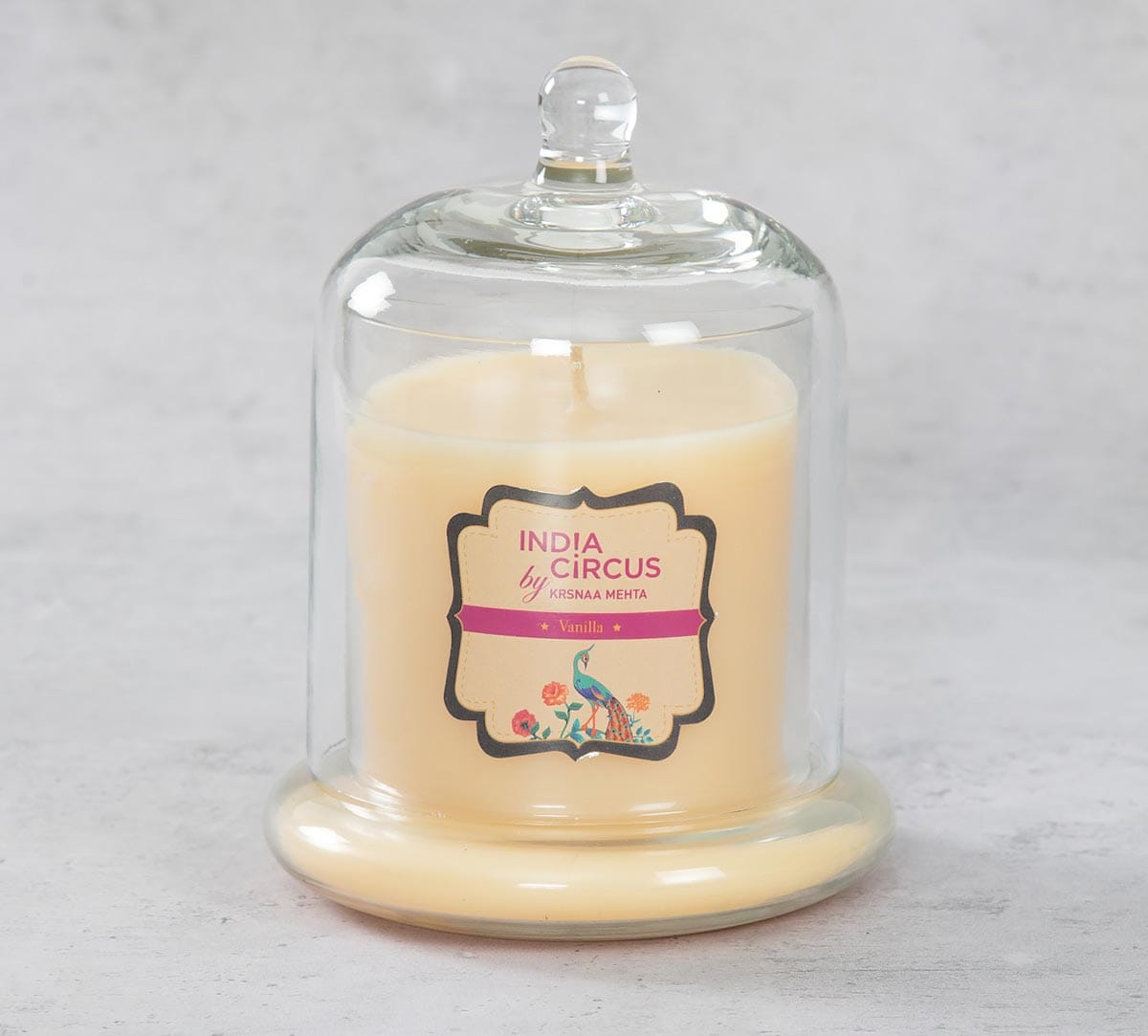 Vanilla Bean Glass Jar Scented Candle