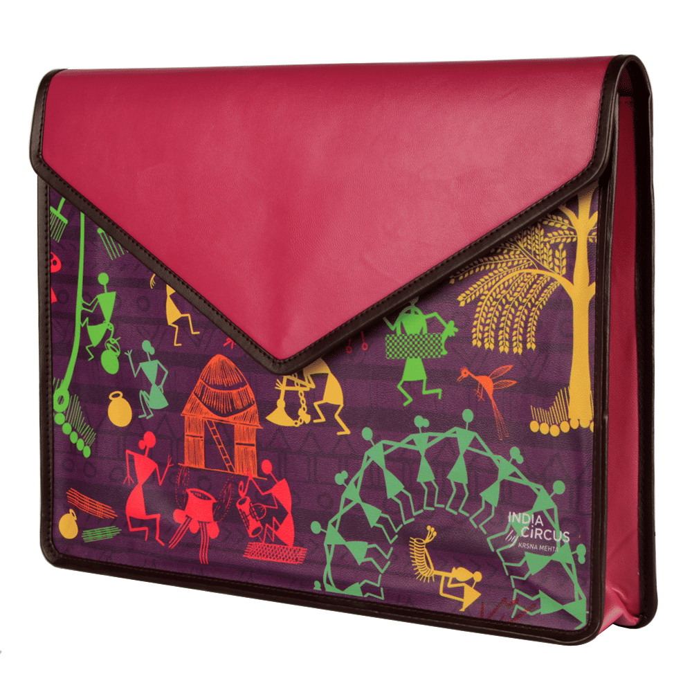 Warli Village Document Holder