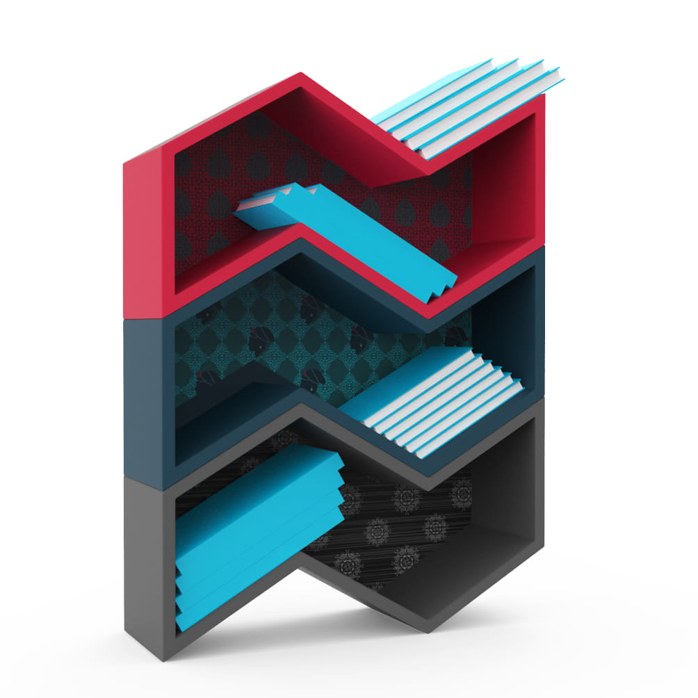 ZigZag Bookshelf