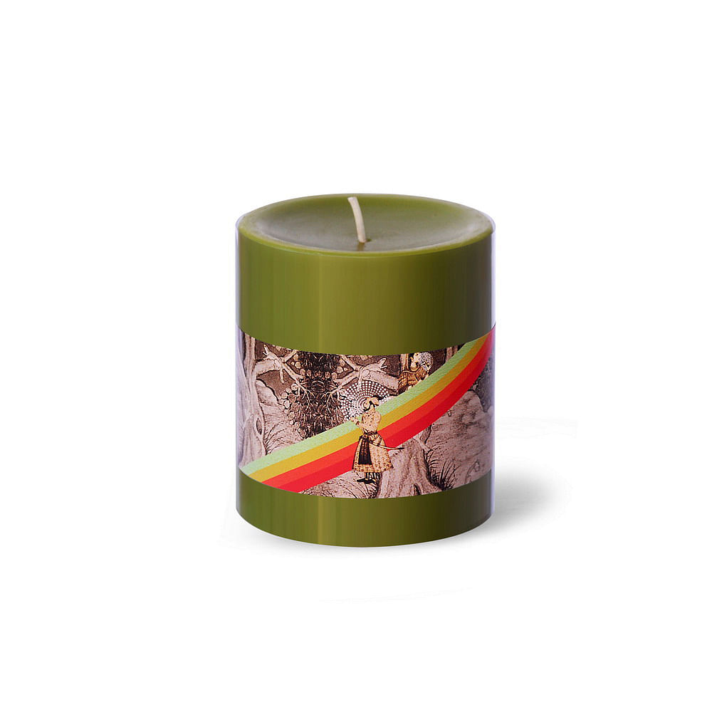 Romance Raja Pillar Candle - Wild Flower Scented