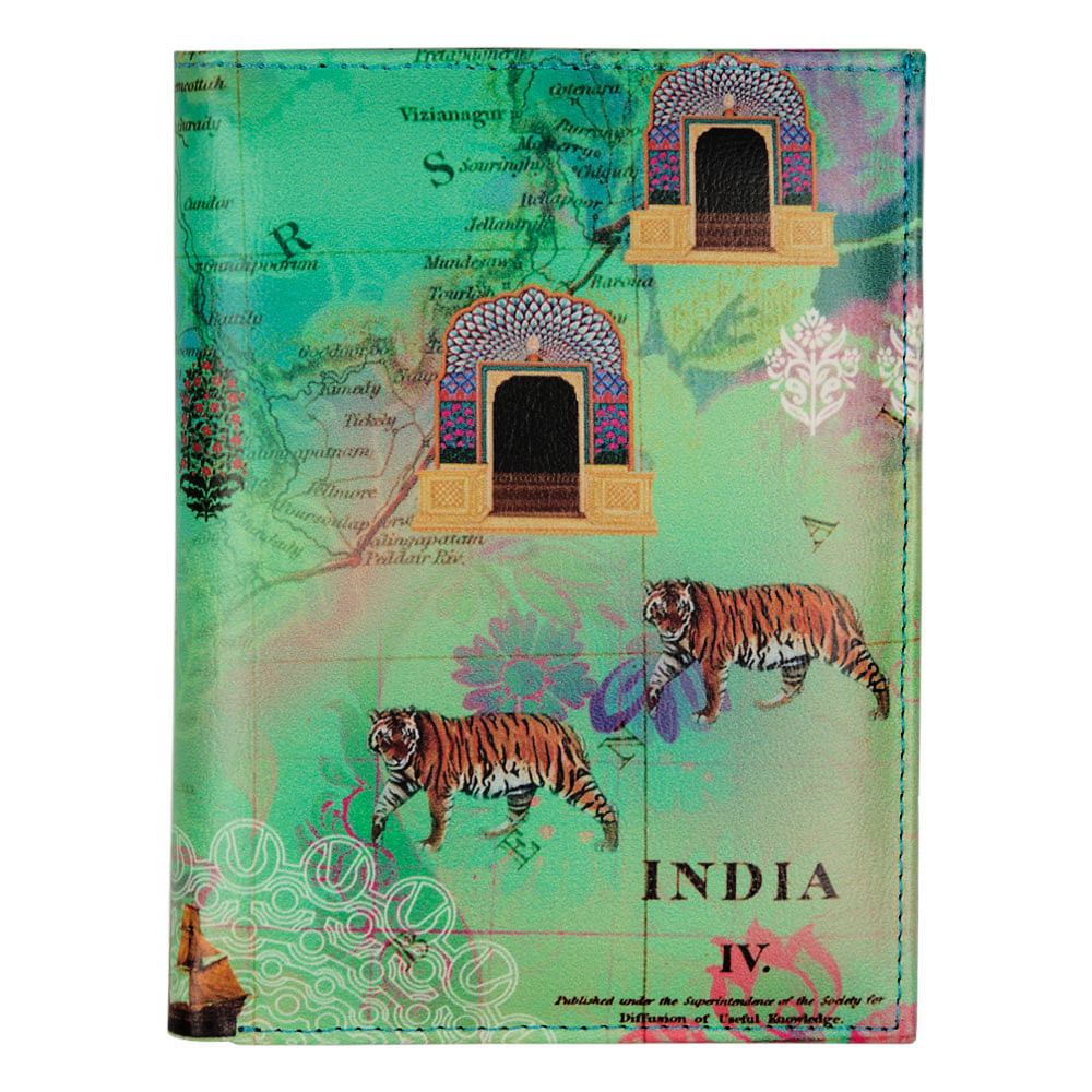 Desi  Wonderland Passport Cover