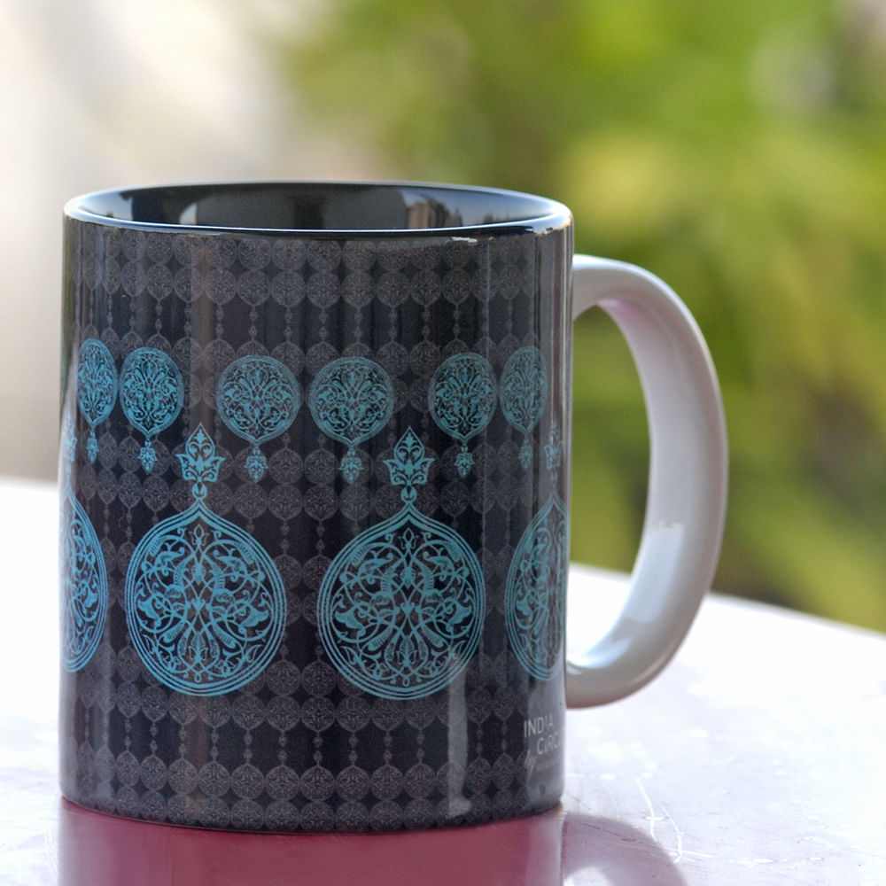 Carved Circles Coffee Mug