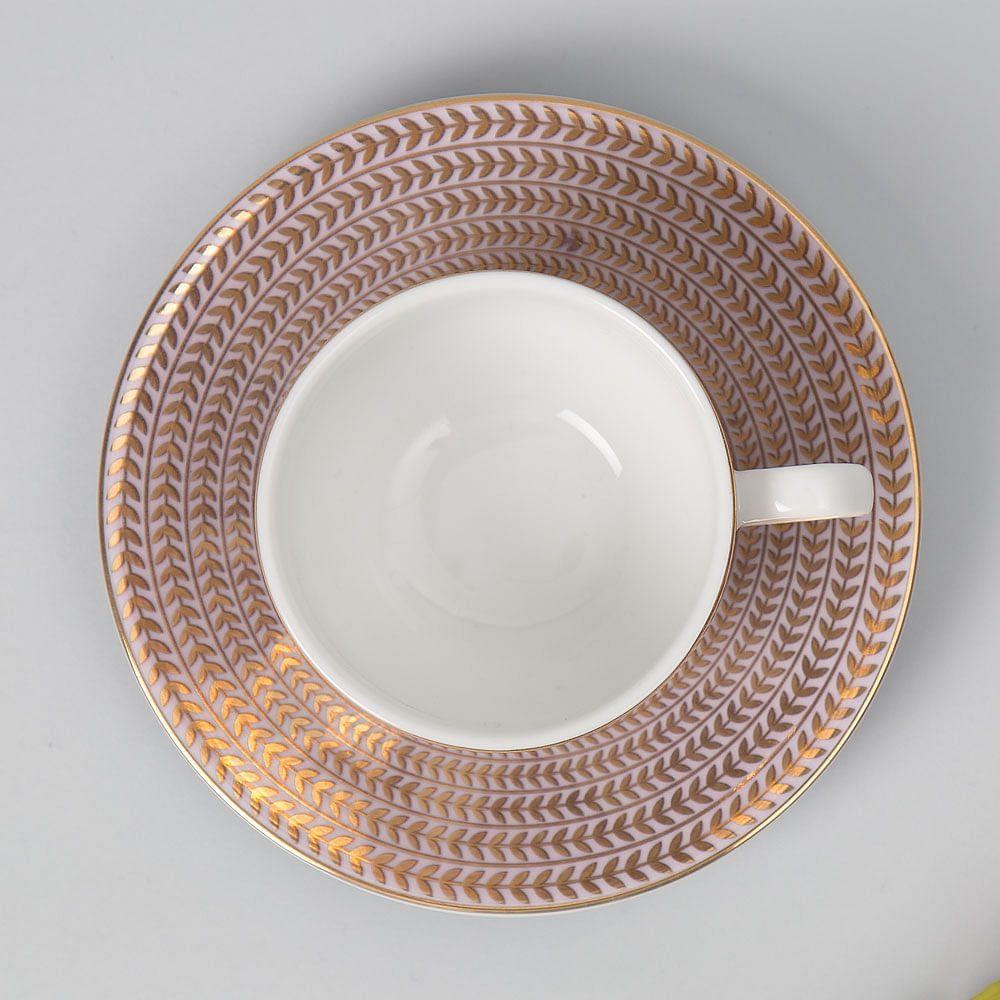 Marigold Infinity Cup and Saucer