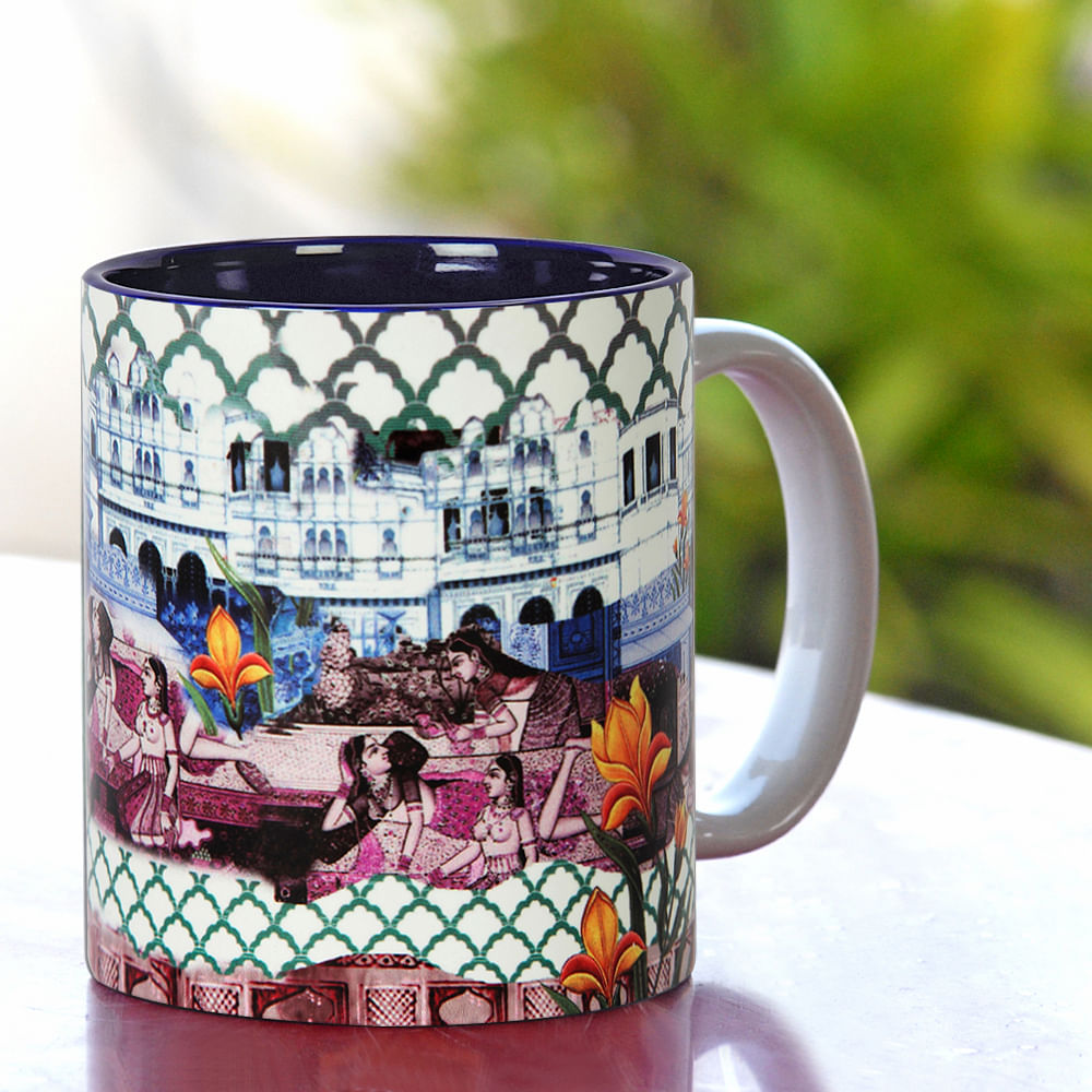 Palace Scene Miniature Mug