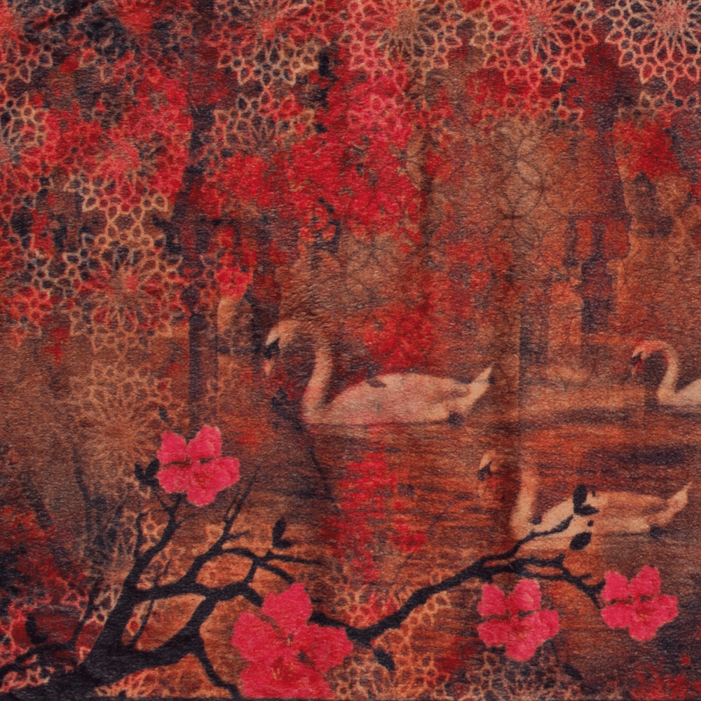 Swan Ballet Table Runner