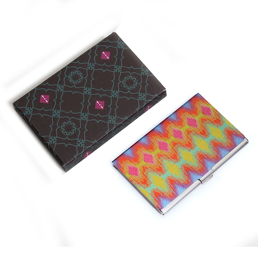 Spectrum Ikat Visiting Card Holder