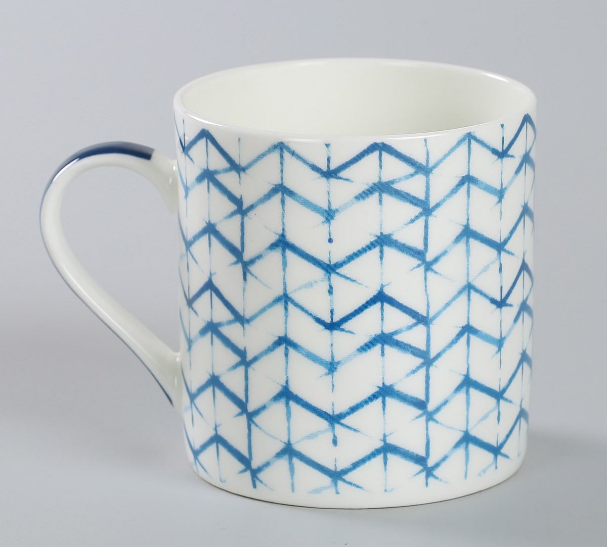 India Circus Zig Zag Stripes Coffee Mug Set of 6