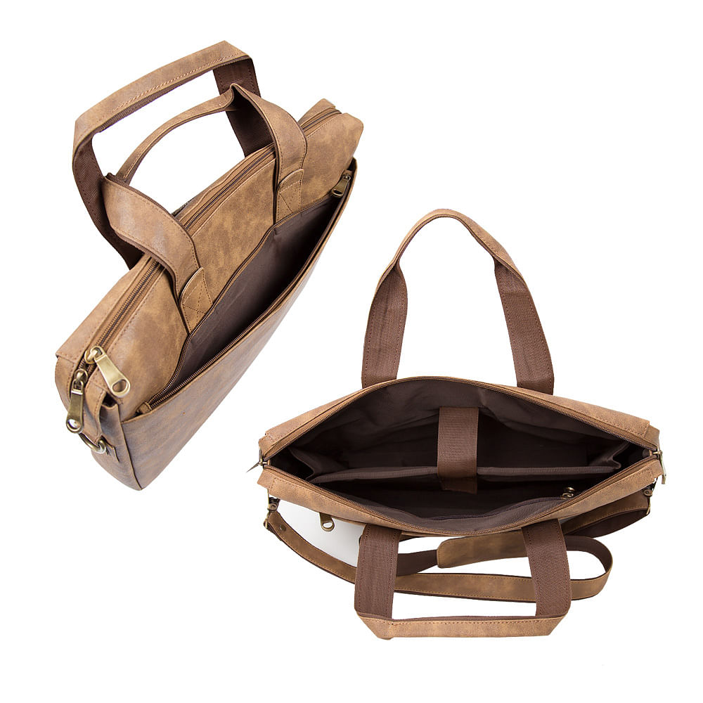 Strokes of India Briefcase Bag