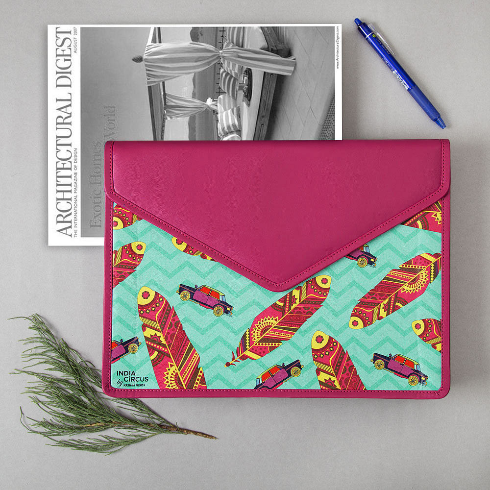 Funky Plume Document Holder