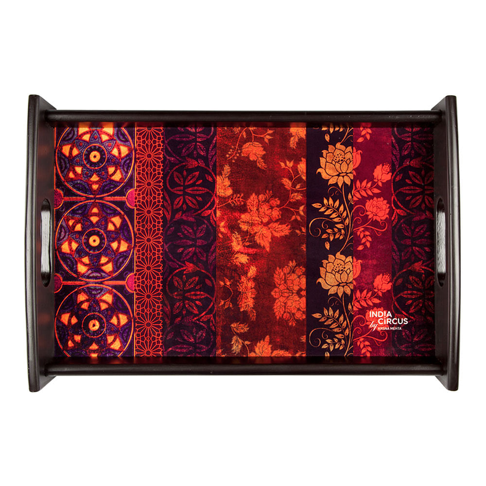 Floral Zones Tray