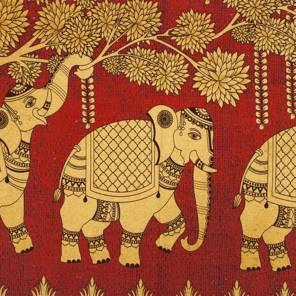 Elephant Grandiose Table Mat & Napkin Set