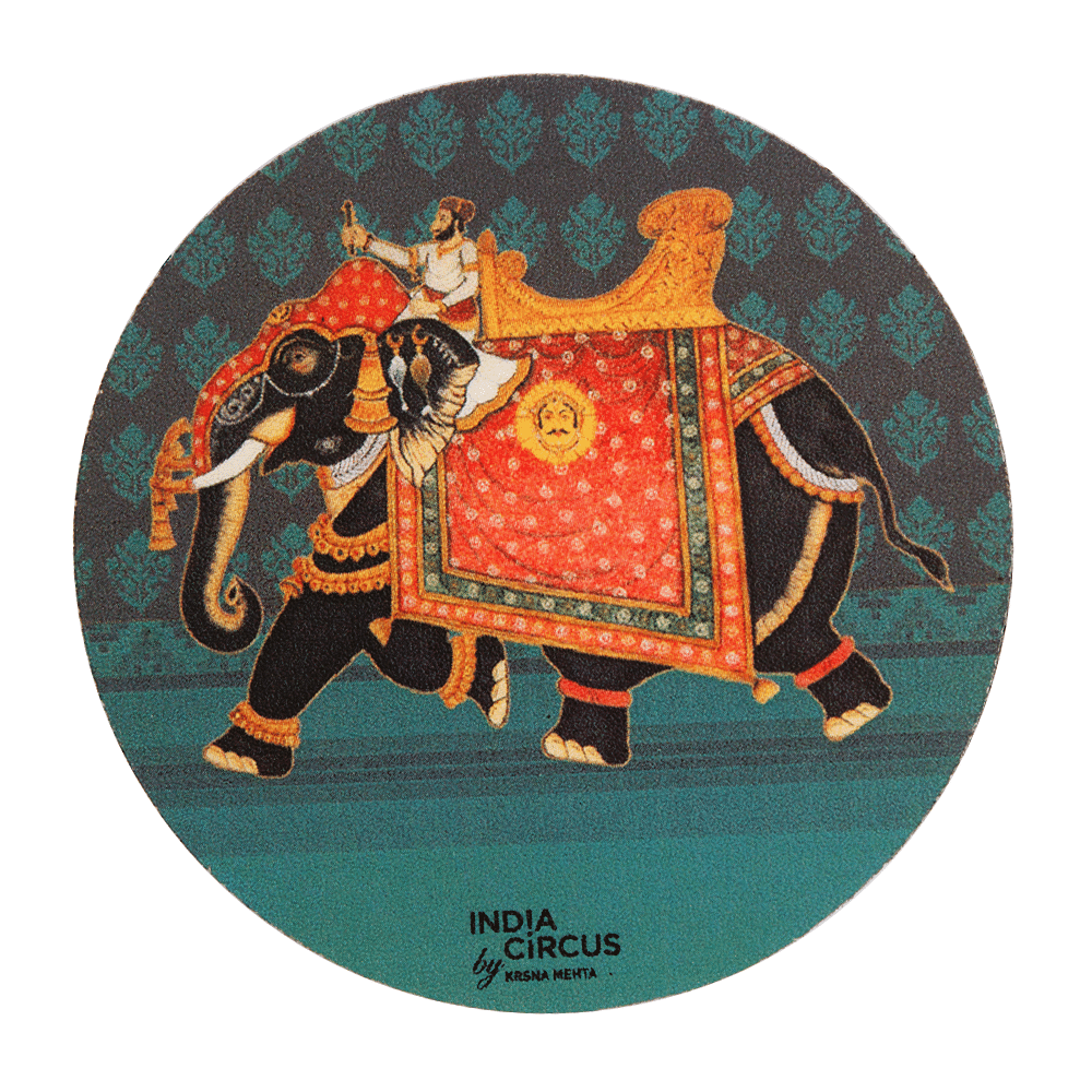 Embellished Elephant Fridge Magnet