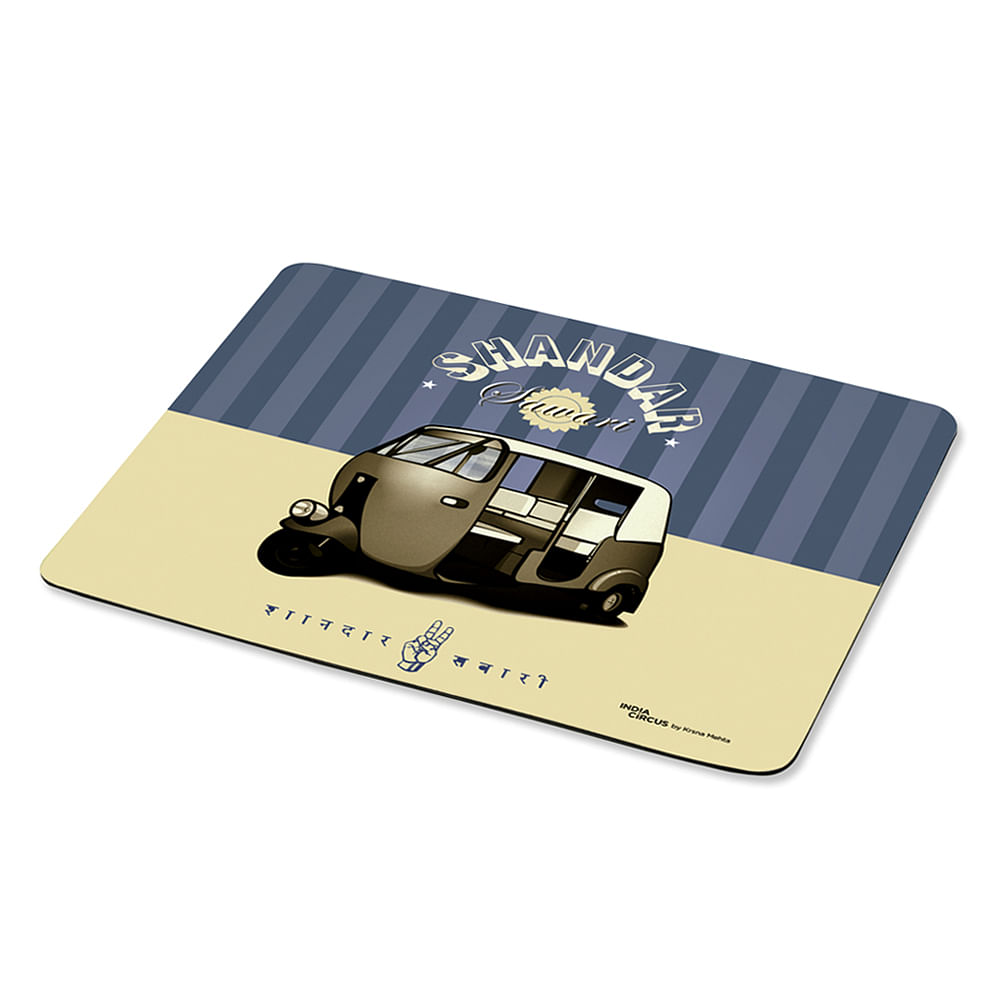 Auto - Rickshaw Fun Mouse Pad