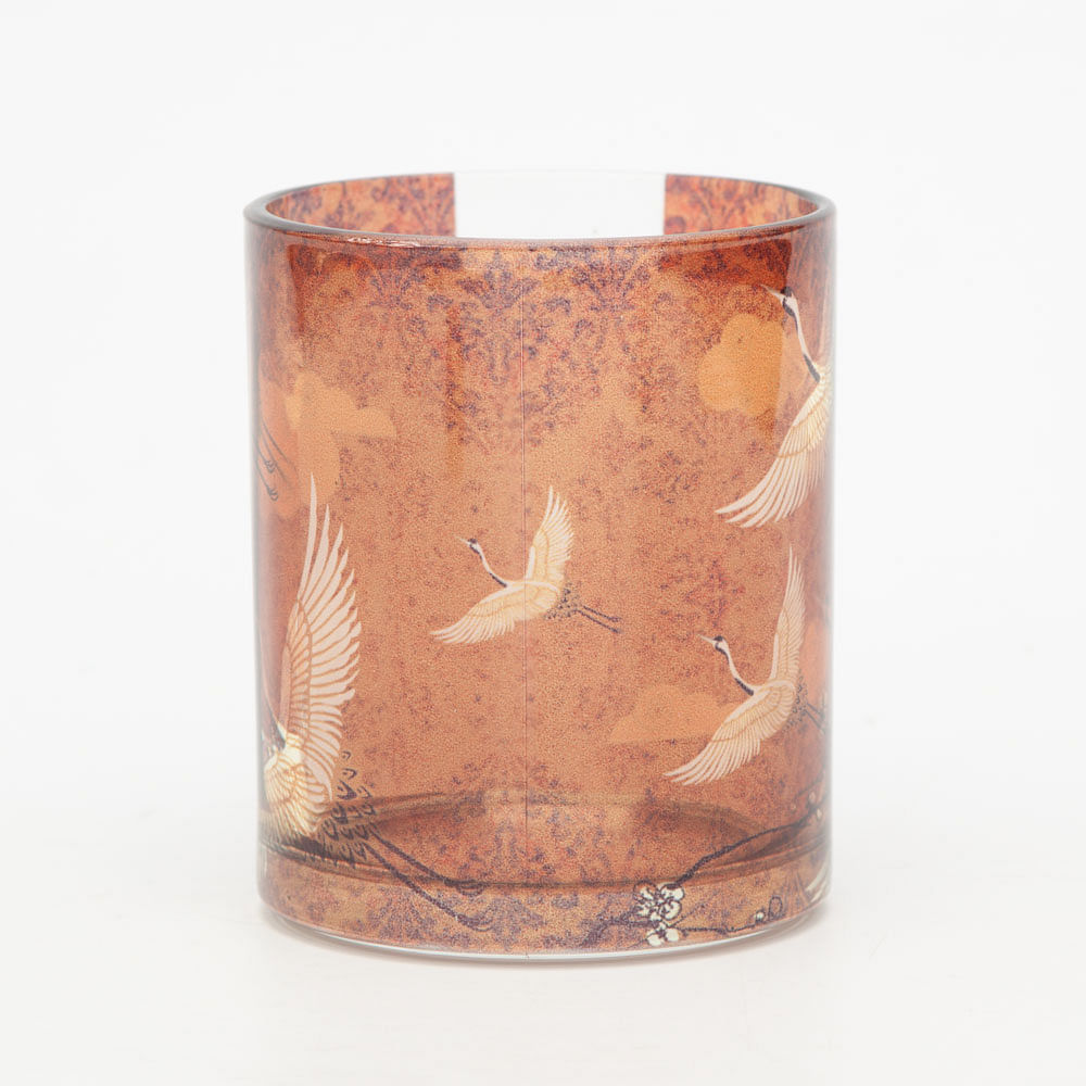 Legend of the Cranes Glass Mug