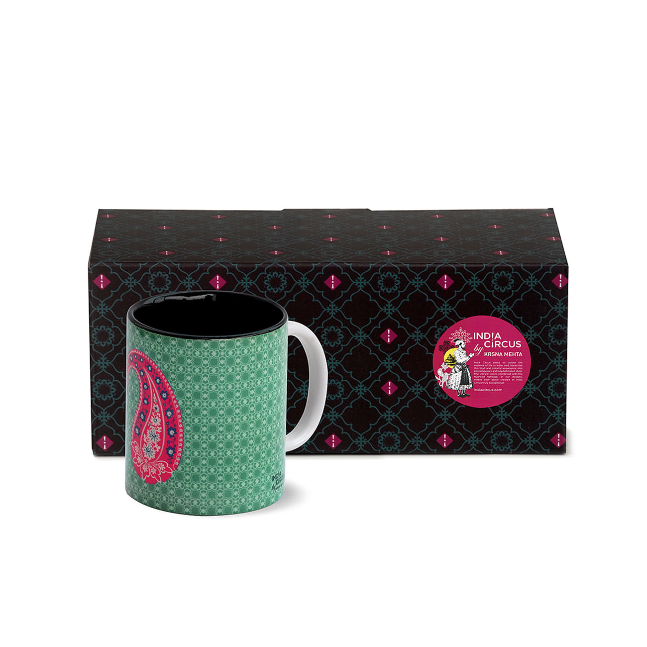 Pink Paisley Coffee Mug