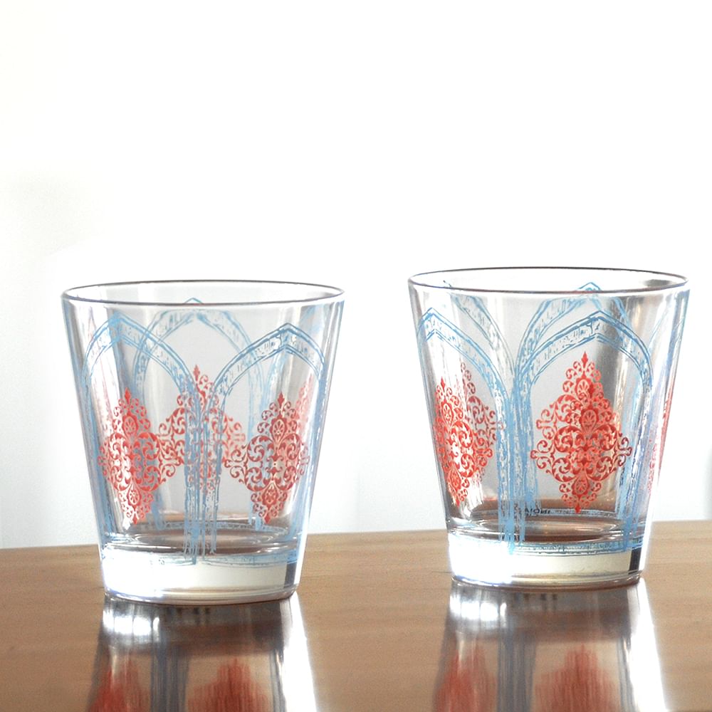 Archaic Arches Tumblers (Set of 2)