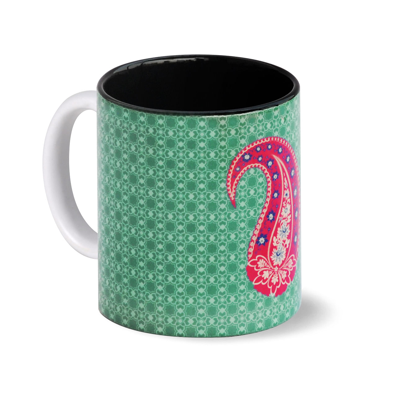 Pink Paisley Coffee Mug