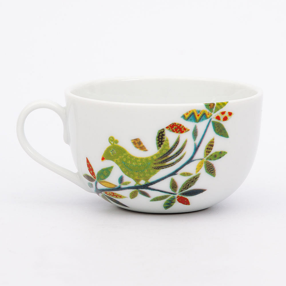 Tweeting Birds Cup and Saucer