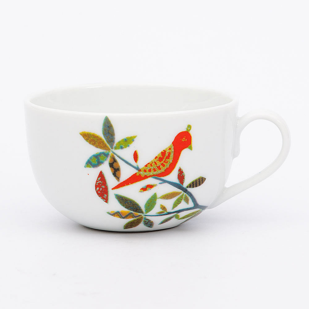 Tweeting Birds Cup and Saucer