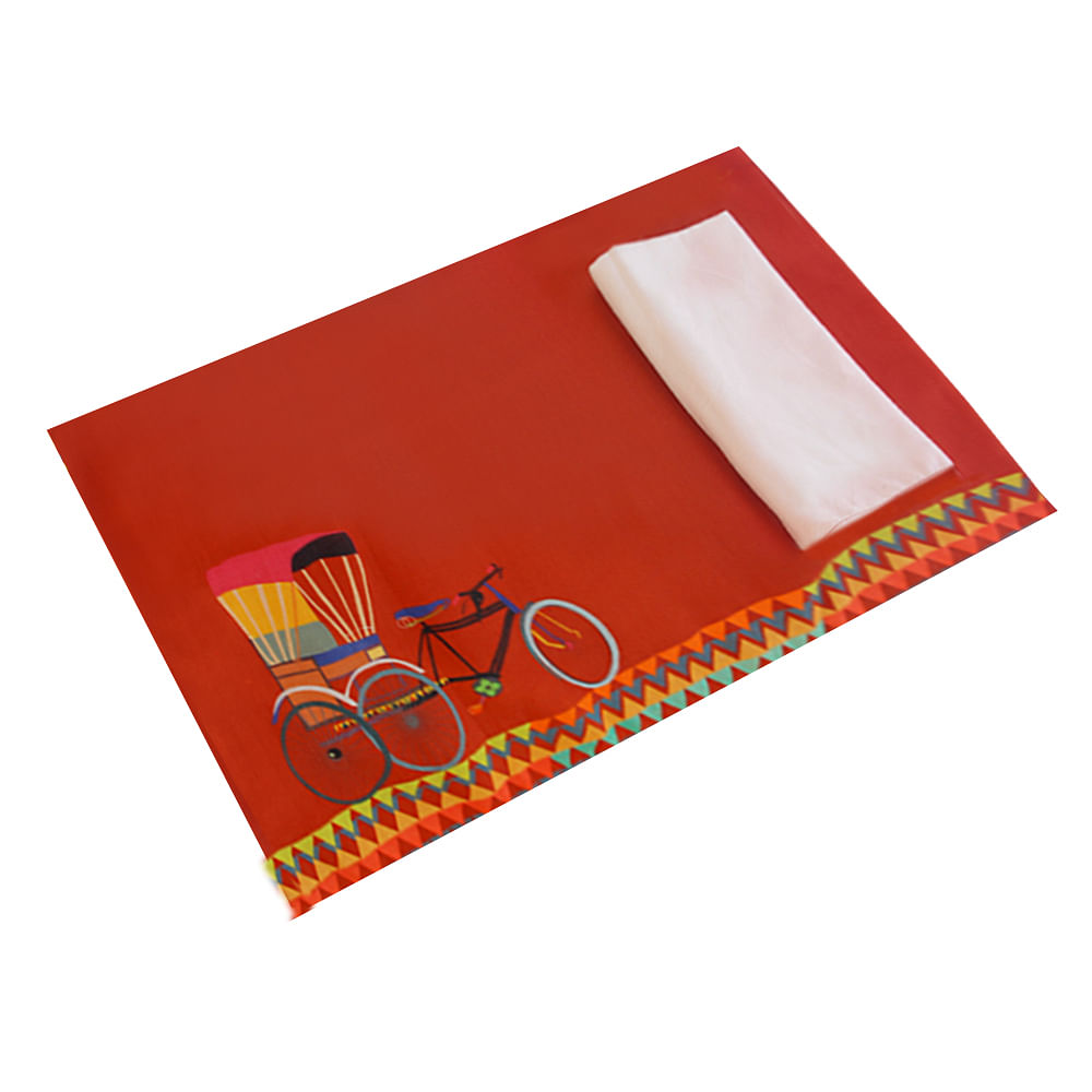 Riding Along Table Mat and Napkin(Set of 6)