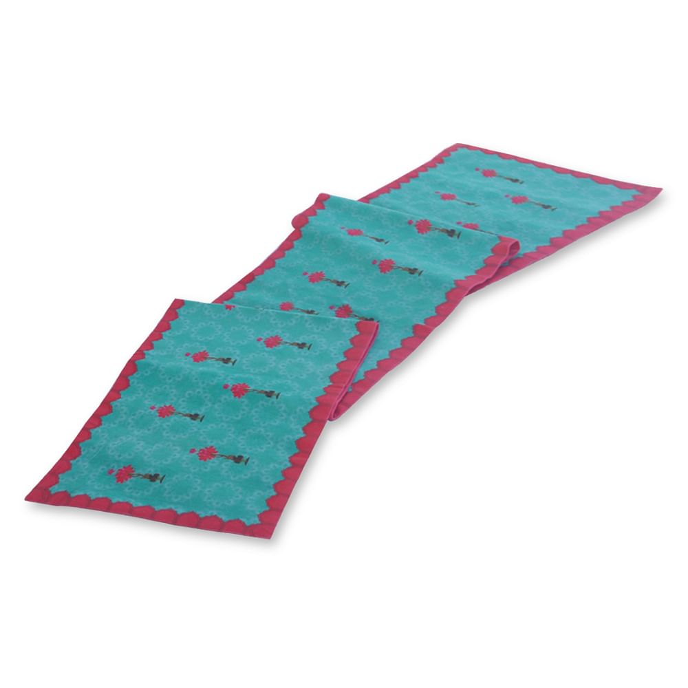 Lotus Grid Table Runner