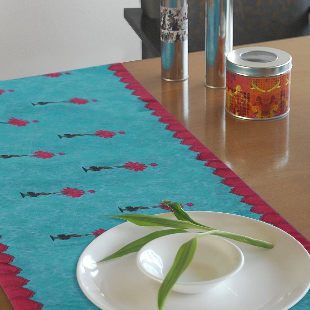 Lotus Grid Table Runner