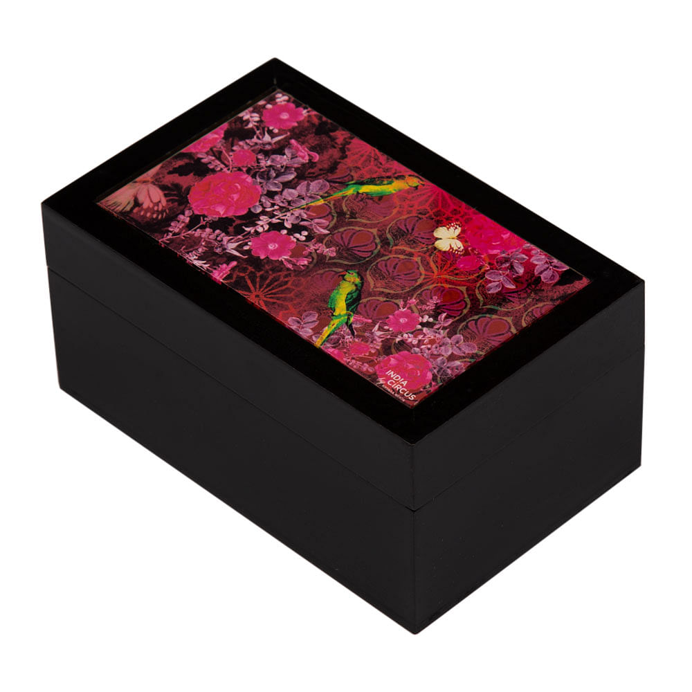 Fleur de Fuchsia Small Storage Box