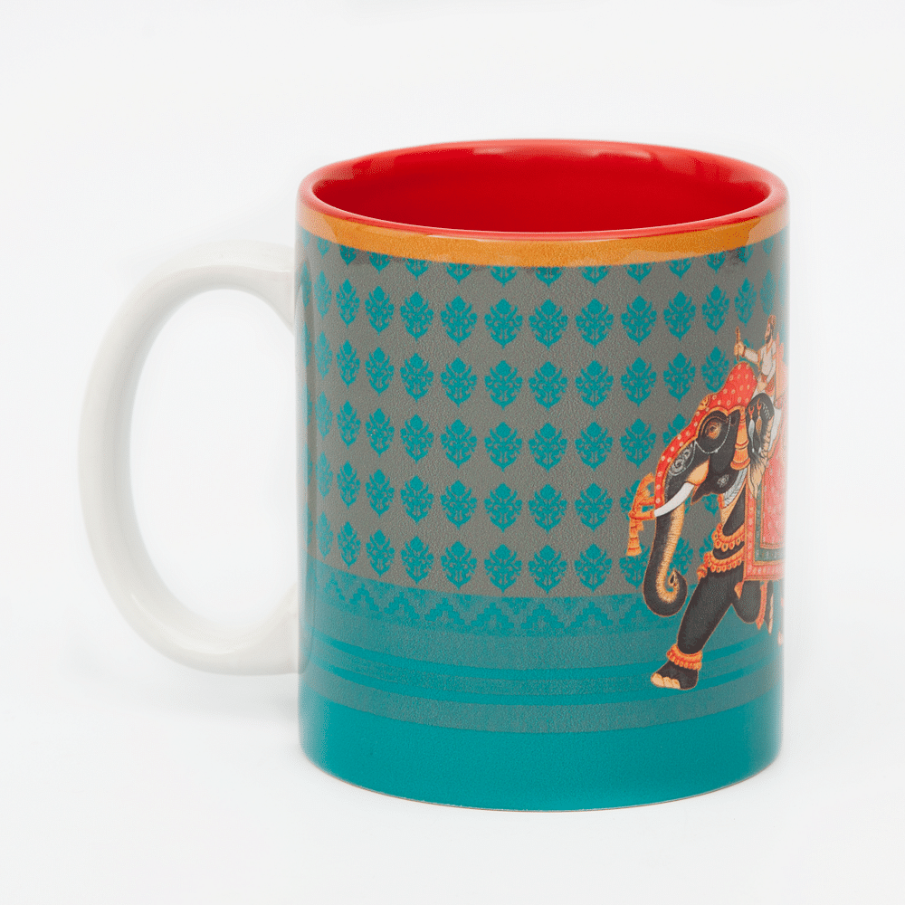 Embellished Elephant Mug