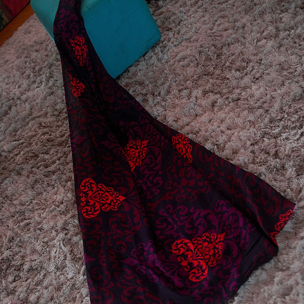 Pink & Purple Stole