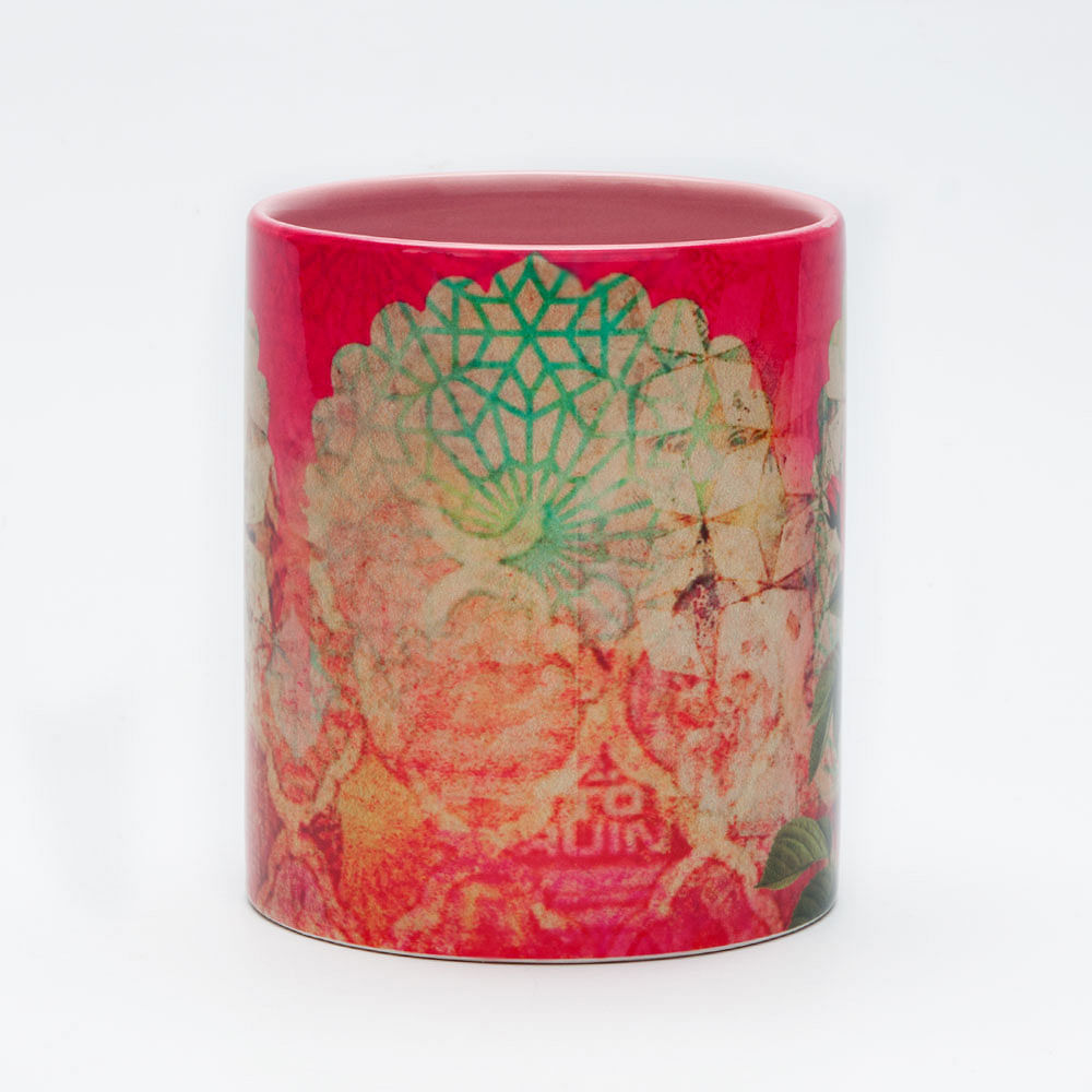 Pink Rose Mug