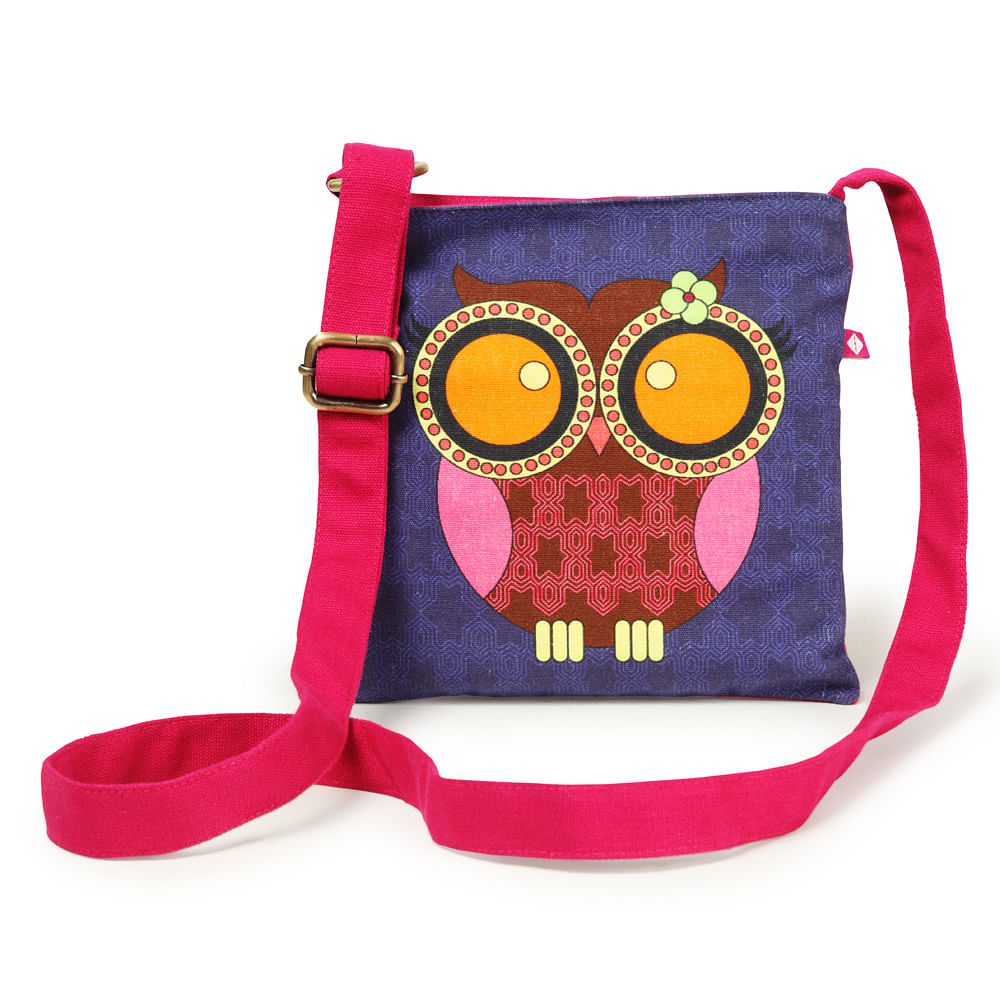 Owl Howl Shoulder Purse