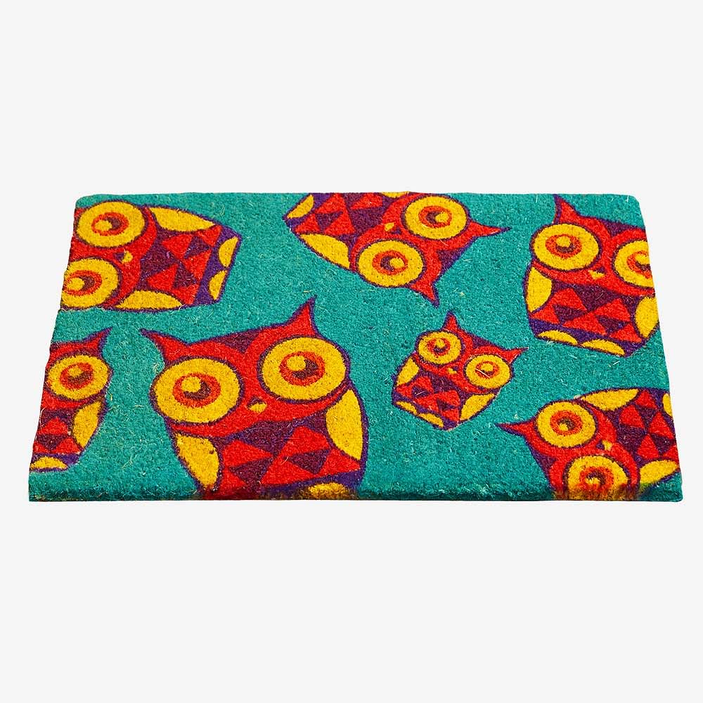 Peeking Owls Doormat