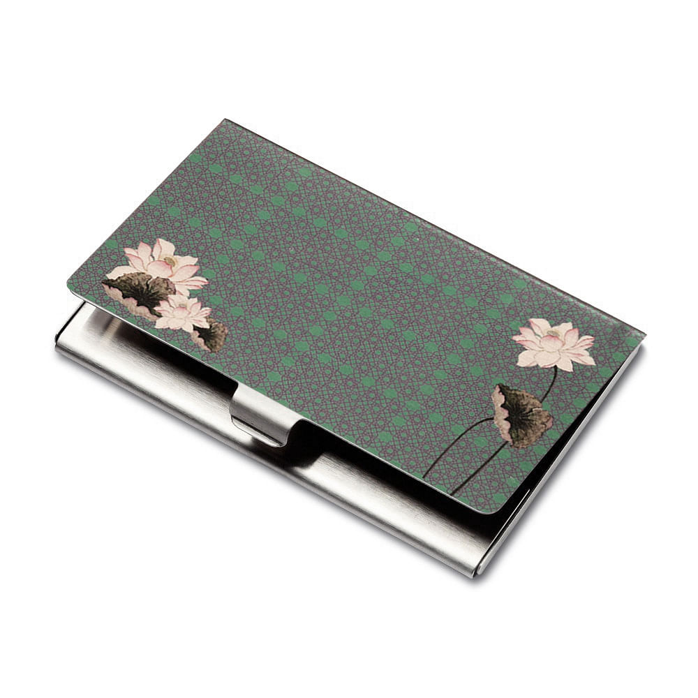 Lotus Love Visiting Card Holder