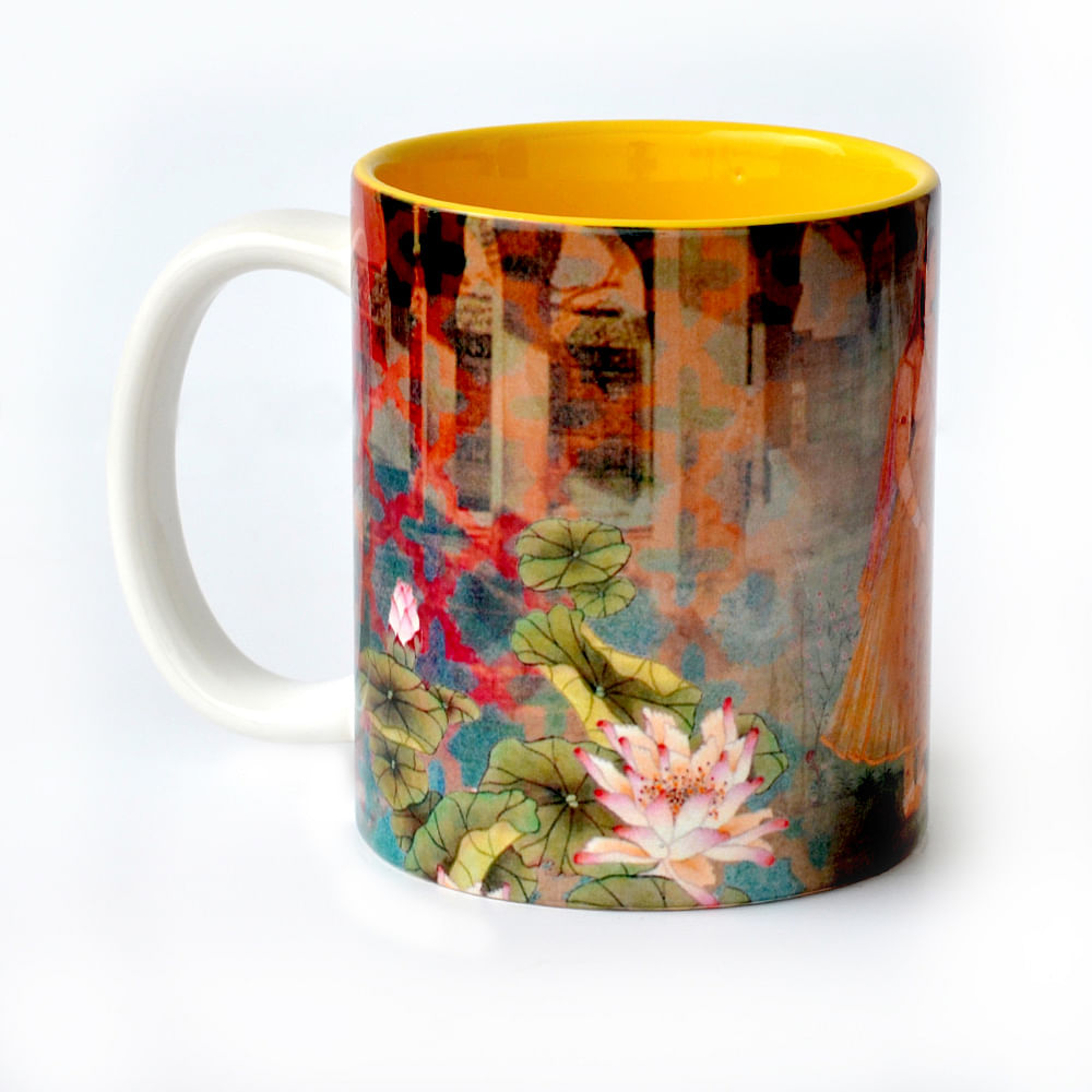 Neo- Nawab Lotus Courtesan Mug