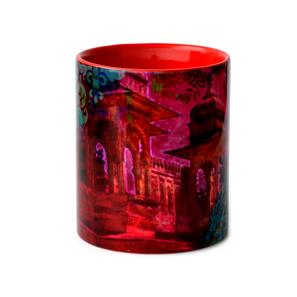 Royal Peacock Mug