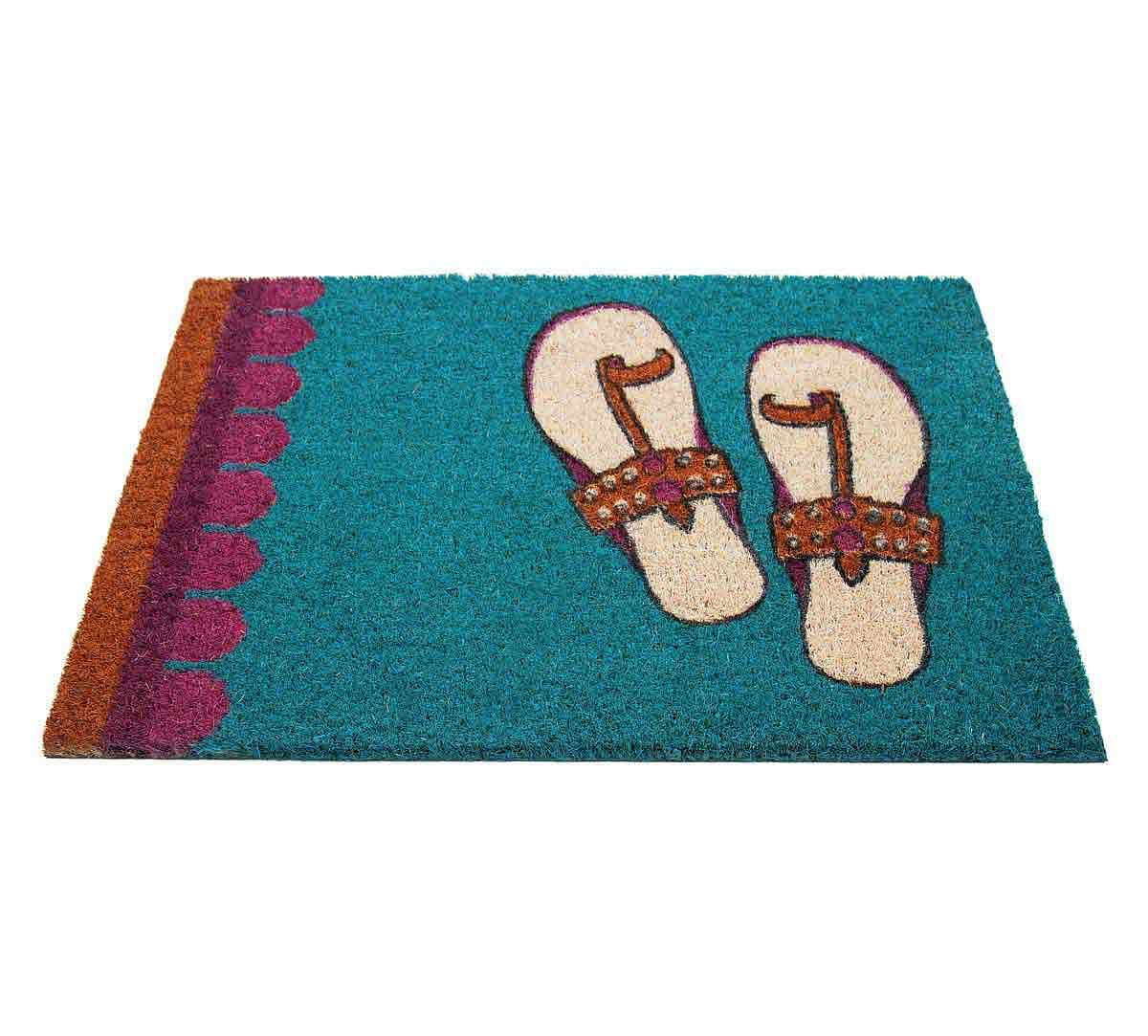 Funky Slippers Doormat